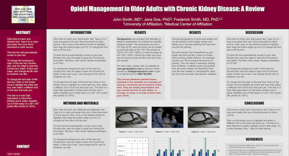 Opioid Management in Older Adults with Chronic Kidney Disease: A Review